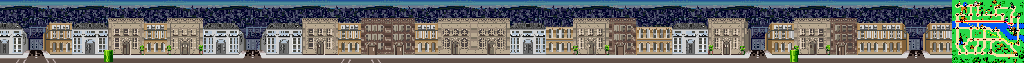 Thumbnail for a map of Paris Street 7 for the SNES game Mario Is Missing!.