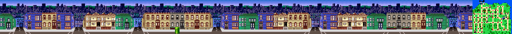 Thumbnail for a map of San Francisco Street 7 for the SNES game Mario Is Missing!.