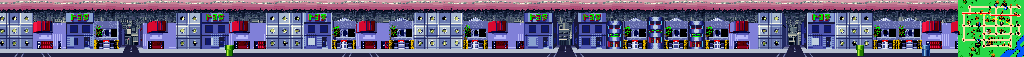 Thumbnail for a map of Tokyo Street 2 for the SNES game Mario Is Missing!.