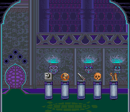 Thumbnail for a map of Koopa's Museum 3rd Hall for the SNES game Mario's Time Machine.