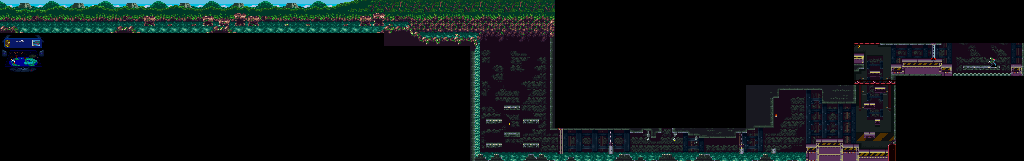 Thumbnail for a map of Amazon for the SNES game Marvel Super Heroes: War Of The Gems.