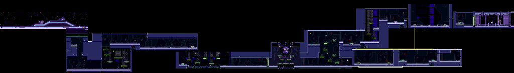 Thumbnail for a map of Spaceship for the SNES game Marvel Super Heroes: War Of The Gems.