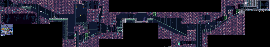 Thumbnail for a map of Crystal Snail for the SNES game Mega Man X 2.