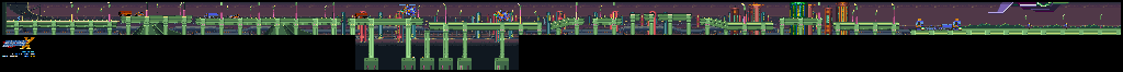 Thumbnail for a map of Highway for the SNES game Mega Man X.