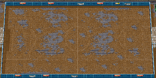 Thumbnail for a map of Blues Field for the SNES game Mega Man's Soccer.