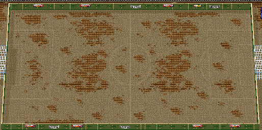 Thumbnail for a map of Needle Field for the SNES game Mega Man's Soccer.