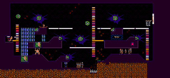 Thumbnail for a map of ????? for the SNES game Metal Warriors.