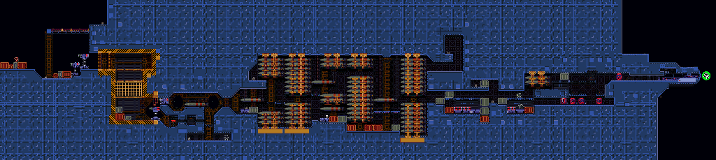 Thumbnail for a map of Mission Two: Boarding Party for the SNES game Metal Warriors.