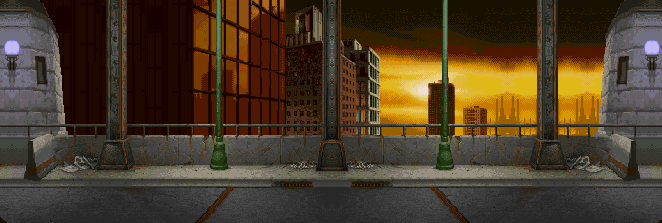 Thumbnail for a map of Bridge for the SNES game Mortal Kombat 3.