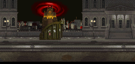 Thumbnail for a map of Street for the SNES game Mortal Kombat 3.