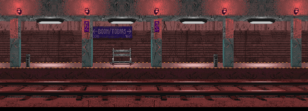 Thumbnail for a map of Subway for the SNES game Mortal Kombat 3.
