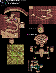 Thumbnail for a map of Child World Candy Mountain for the SNES game Mystic Ark.