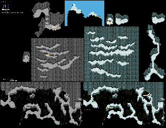 Thumbnail for a map of Machine World Snowgate for the SNES game Mystic Ark.
