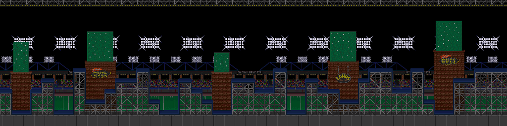 Thumbnail for a map of Bonus Round 2 for the SNES game Nickelodeon GUTS.