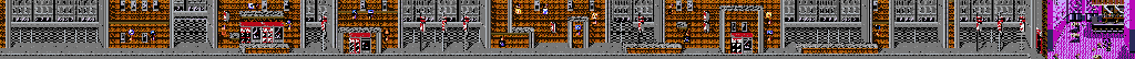 Thumbnail for a map of Ninja Gaiden Act I - Scene 1 for the SNES game Ninja Gaiden Trilogy.