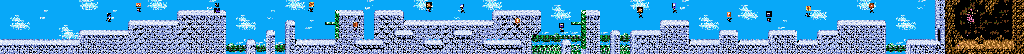 Thumbnail for a map of Ninja Gaiden Act III - Scene 2 for the SNES game Ninja Gaiden Trilogy.