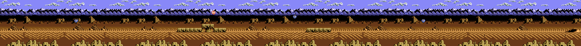 Thumbnail for a map of Ninja Gaiden - Episode III: The Ancient Ship Of Doom Act II - Scene 1 for the SNES game Ninja Gaiden Trilogy.