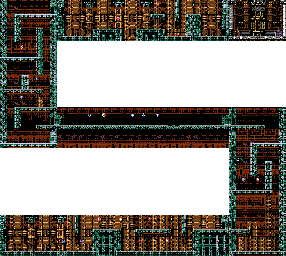 Thumbnail for a map of Ninja Gaiden - Episode III: The Ancient Ship Of Doom Act V - Scene 2 for the SNES game Ninja Gaiden Trilogy.