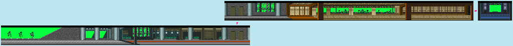 Thumbnail for a map of Stage 5 for the SNES game The Ninja Warriors.