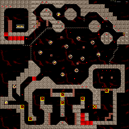 Thumbnail for a map of Round 26 - Special 7: Celestial Patio for the SNES game On The Ball.
