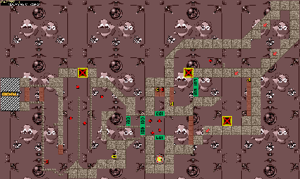 Thumbnail for a map of Round 39 - Expert 1: Mountain Road for the SNES game On The Ball.