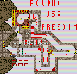Thumbnail for a map of Round 42 - Expert 4: America GP for the SNES game On The Ball.