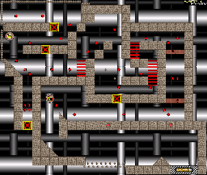 Thumbnail for a map of Round 44 - Expert 6: Zenshin for the SNES game On The Ball.