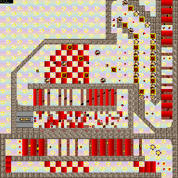 Thumbnail for a map of Round 46 - Special 2: 3,3,7 for the SNES game On The Ball.