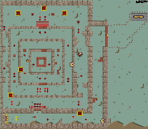 Thumbnail for a map of Round 51 - Special 7: Castle for the SNES game On The Ball.