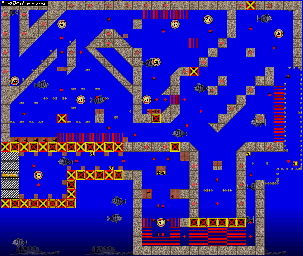 Thumbnail for a map of Round 53 - Beginner 1: Road In The Ocean for the SNES game On The Ball.