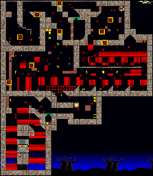 Thumbnail for a map of Round 55 - Beginner 3: Escape for the SNES game On The Ball.
