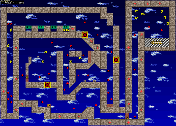 Thumbnail for a map of Round 60 - Expert 4: Rock Climber for the SNES game On The Ball.