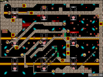 Thumbnail for a map of Round 66 - Special 5: Kiban for the SNES game On The Ball.