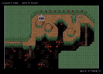 Thumbnail for a map of Cave To Hagudo for the SNES game Paladin's Quest.