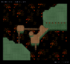 Thumbnail for a map of Cave To Jurayn for the SNES game Paladin's Quest.
