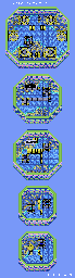Thumbnail for a map of Floating Temple for the SNES game Paladin's Quest.
