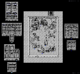 Thumbnail for a map of Grantsurk for the SNES game Paladin's Quest.