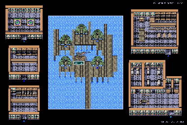 Thumbnail for a map of Lagon for the SNES game Paladin's Quest.