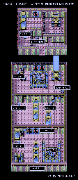 Thumbnail for a map of Lifeform Research Laboratory for the SNES game Paladin's Quest.