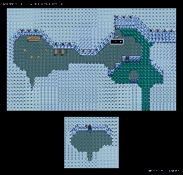 Thumbnail for a map of Resistance Base II for the SNES game Paladin's Quest.