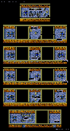 Thumbnail for a map of Southwest Tower for the SNES game Paladin's Quest.