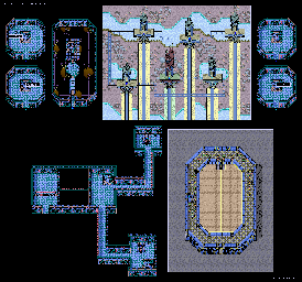 Thumbnail for a map of Temple Of Zaygos for the SNES game Paladin's Quest.