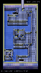 Thumbnail for a map of Underground Temple for the SNES game Paladin's Quest.