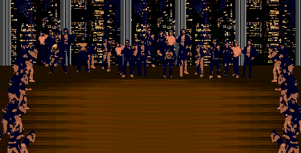 Thumbnail for a map of Matches 9-Championship (Animated) for the SNES game Pit-Fighter.