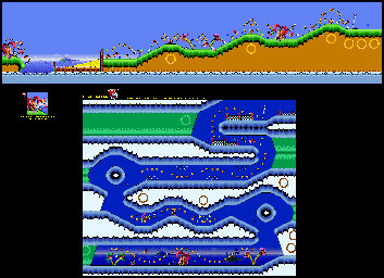 Thumbnail for a map of Cotton Island Beach for the SNES game Plok!.
