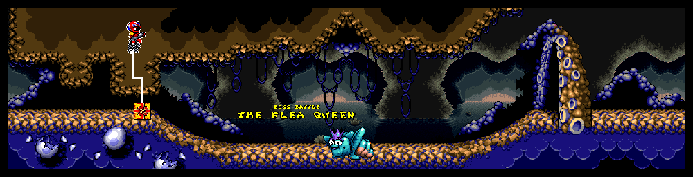 Thumbnail for a map of Fleapit The Flea Queen for the SNES game Plok!.
