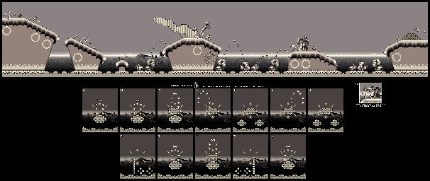 Thumbnail for a map of Legacy Island Sponge Rocks for the SNES game Plok!.