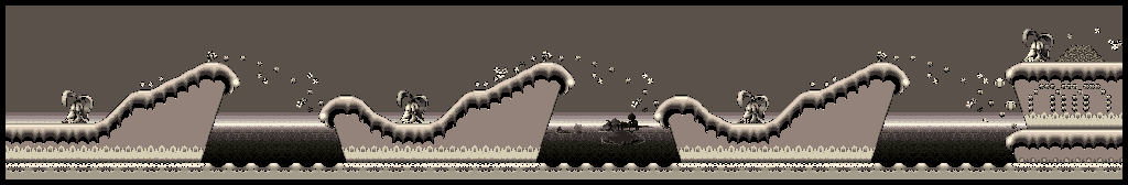 Thumbnail for a map of Legacy Island Swifty Peaks for the SNES game Plok!.