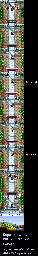 Thumbnail for a map of Stage 1: Pocky's Practice Stage for the SNES game Pocky & Rocky 2.