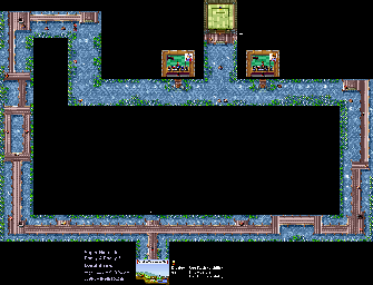 Thumbnail for a map of Stage 4: Bridge Over Kappa River for the SNES game Pocky & Rocky 2.